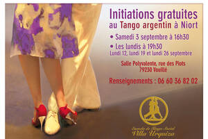 Tango argentin -Initiations gratuites