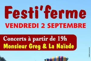 Festi'ferme : concerts à la ferme