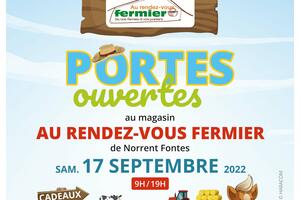 JOURNEE PORTES OUVERTES 17 SEPT.22 - AU RENDEZ-VOUS FERMIER