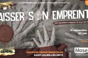 « Laisser son empreinte - une exposition à admirer du bout des doigts »