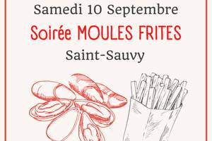 Soirée Moules/Frites Saint-Sauvy