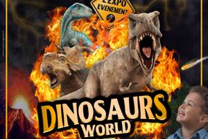 Exposition de dinosaures • Dinosaurs World à Digne-les-Bains