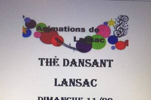 Thé dansant à Lansac