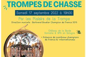 Concert Trompes de chasse - Samedi 17 Septembre - Vernou-en-Sologne
