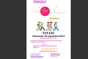 Randonnée Blouses Roses à Eyliac dimanche 18 septembre 