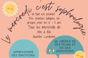 Ateliers de sophrologie en collectif pour les enfants (6-11ans)