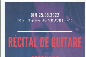 RECITAL DE GUITARE STEPHANE NOGRETTE