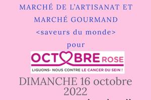 Marché artisanal de Ginestet pour Octobre rose