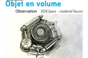 Stage découverte Dessin / Observation d’objet en volume