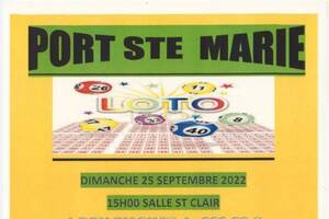 Loto tennis port sainte marie