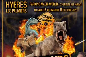 Exposition de dinosaures • Dinosaurs World à Hyères en 2022