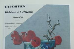 EXPOSITION ET INITIATION PEINTURE À L AIGUILLE