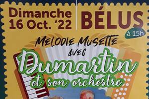 Bal d'automne mélodie musette avec DUMARTIN et son orchestre