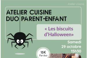 Atelier cuisine- Les biscuits d'Halloween