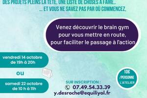 Atelier Bien-être Brain Gym