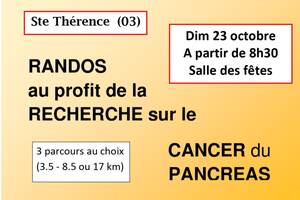Randos au profit recherche sur le cancer du pancréas