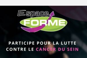 Cours de fitness au profit de la Ligue contre le cancer