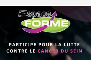 Cours de fitness au profit de la Ligue contre le cancer