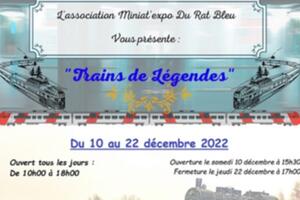 Exposition Trains de Légendes Reporté au primtemps 2023 dates exacte à venir 