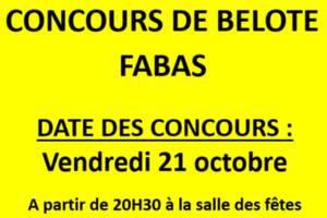 Concours de belote