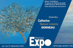 Vernissage peinture de Catherine Dorneau