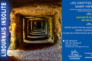 Sortie patrimoine insolite les grottes Ferrand de St hippolyte