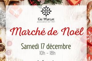 Marché de Noël artisanal Fas Mercat