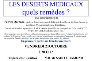 Les déserts médicaux, quels remèdes ?