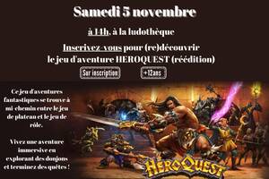 Animation-jeu HEROQUEST