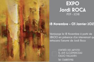 Exposition du Peintre Catalan Jordi ROCA