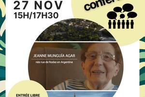 Ciné-Conférence « Madame Agar, née rue de rodez à Pigüé en Argentine »