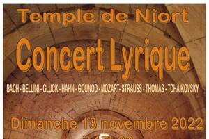 Concert de Chanta lyrique