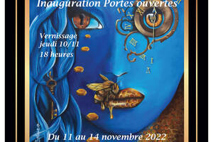 Inauguration Portes ouvertes Atelier d'artiste-peintre Sabine.V