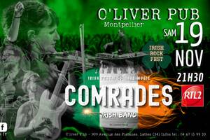 Comrades en concert à l'O'liver Montpellier