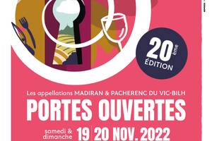20eme édition des Portes Ouvertes des vignobles Madiran et Pacherenc du Vic-Bilh les 19 et 20 novembre