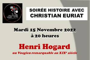 Henri Hogard, un Vosgien remarquable au XIXe siècle