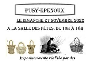 Exposition vente de vannerie d=et d'artisanat