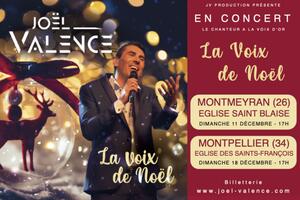 Joël VALENCE - Concert de Noël - Eglise Des Saints-François - MONTPELLIER