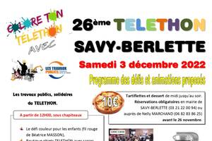 TELETHON SAVY-BERLETTE 2022