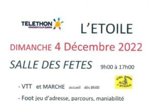 Téléthon le 04 décembre 2022