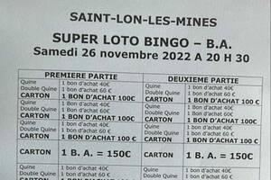 SUPER LOTO BINGO - B.A.