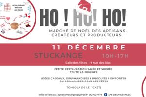 Marché de noël des artisans, créateurs et producteurs STUCKANGE