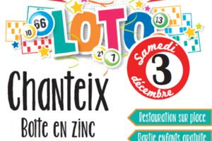 Loto de l'Association des Parents d'Elèves de l'Ecole de Chanteix