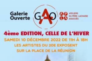 4e édition de la Galerie Ouverte