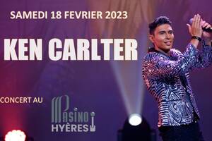 Ken CARLTER en concert au Casino des Palmiers