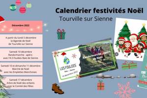 Calendrier des Festivités de Noël à Tourville sur Sienne