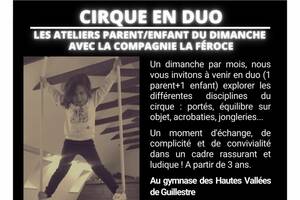 Atelier cirque Parent/Enfant