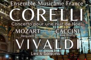 Concert de Noël à Nice: Les 4 Saisons de Vivaldi, Ave Maria de Caccini, Requiem de Mozart, Concerto de Noël de Corelli