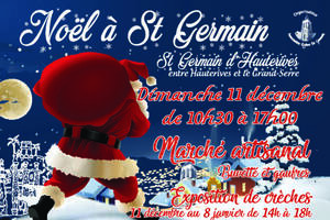 Marché de Noël à st Germain d'Hauterives