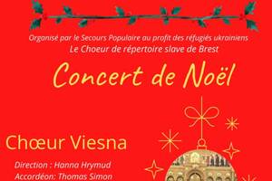 Concert de noël au profit des réfugiés Ukrainiens